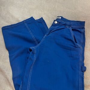 Garage blue carpenter Pants
